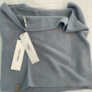 Calvin Klein Women's Blue Scarf